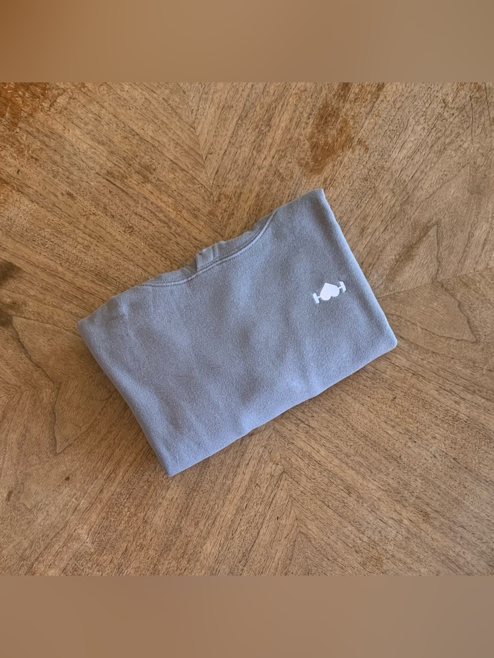 Wodbottom Grey Light Fleece Crop Sweatshirt